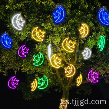 Luces de color colgantes impermeables al aire libre